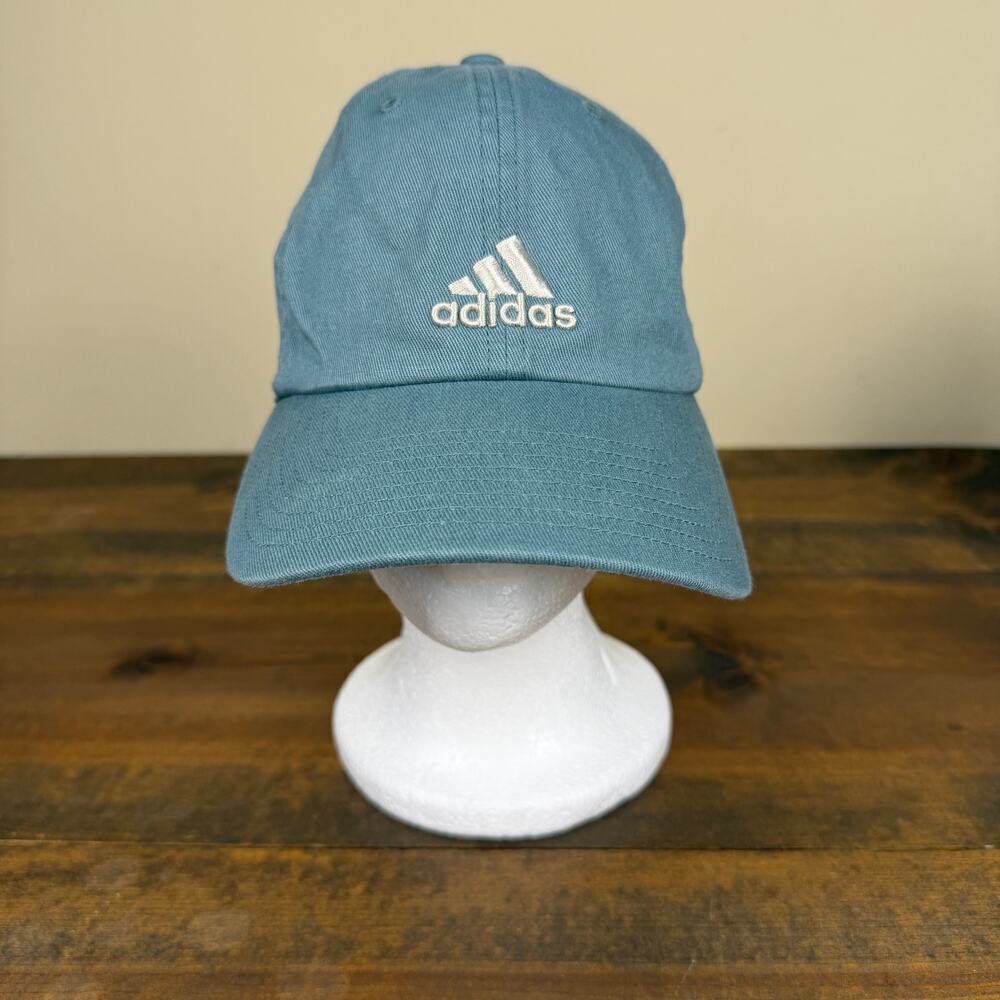 Adidas Saturday Aeroready Strap Back Hat Cap Lightweight Adjustable Raw Green